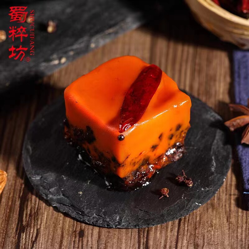 四川特产蜀粹坊牛油手工火锅底料独立包装小龙虾串串香锅调味料品