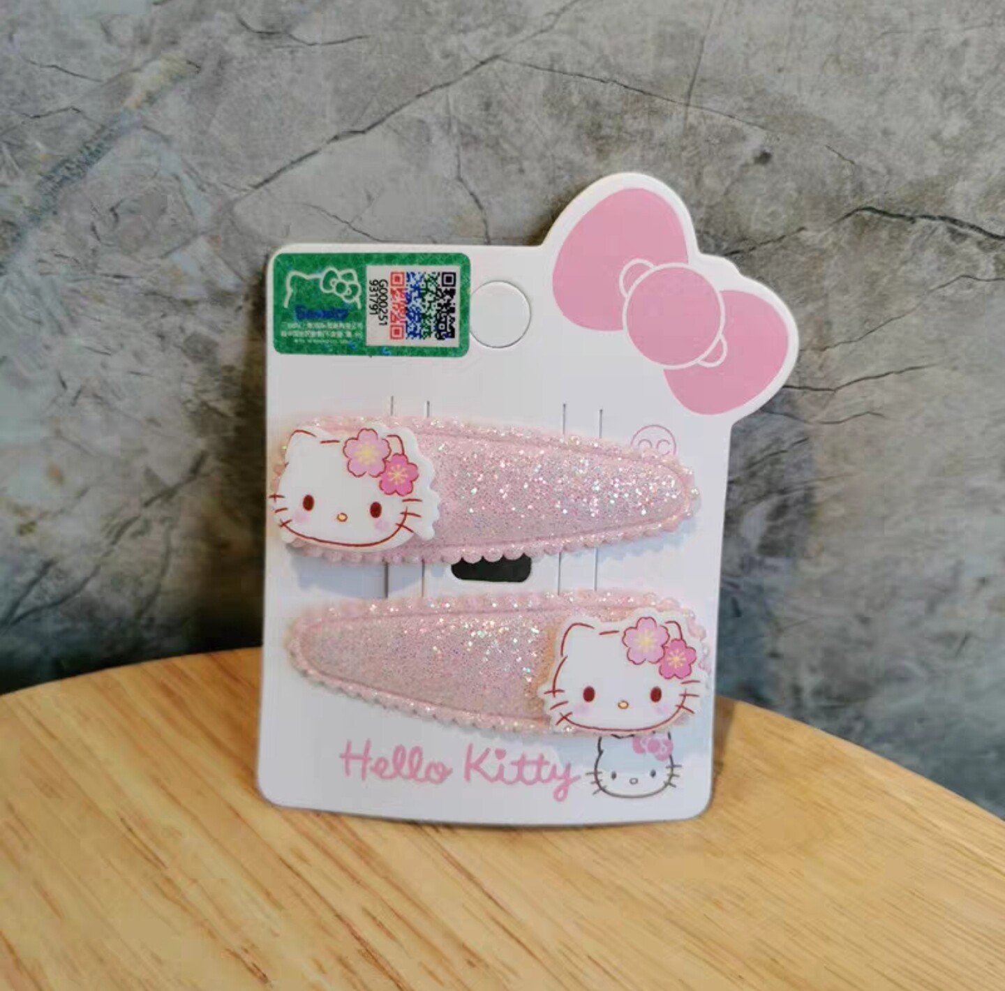 HelloKitty日系樱花对发饰