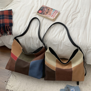 大容量包包女式2025新款秋冬百搭时尚单肩包韩系小众通勤托特包