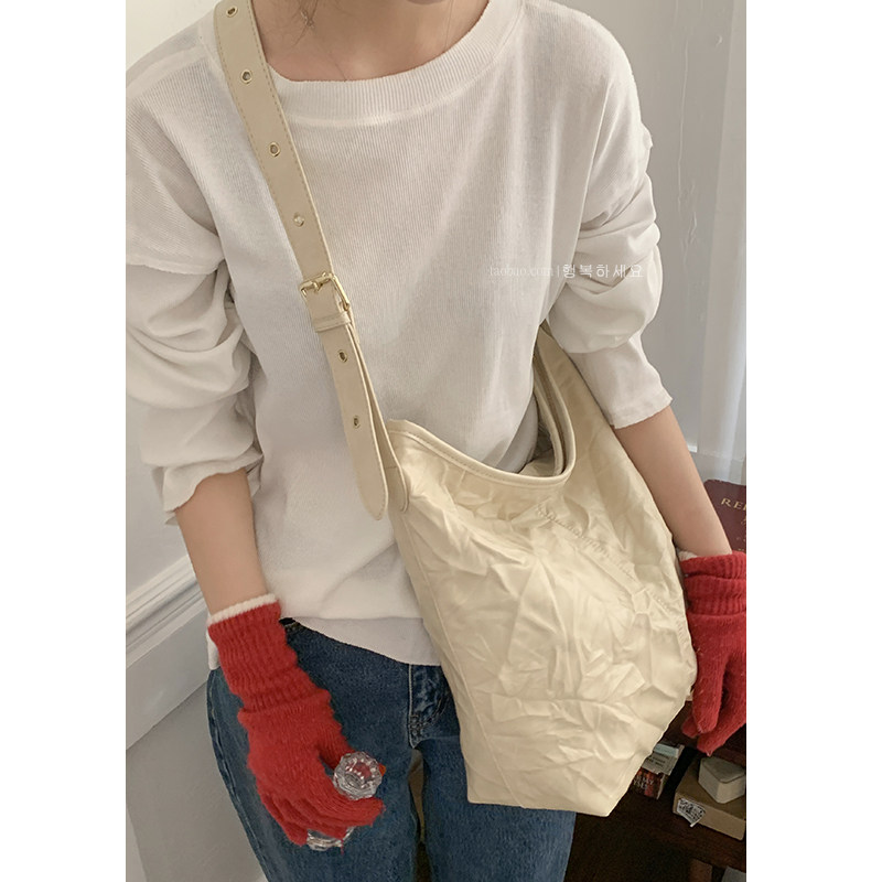 韩国大容量斜挎包包女2024新款潮时尚托特包休闲大容量腋下包,箱包皮具/热销女包/男包,腋下包,淘宝优惠券,粉丝福利购,淘宝优惠卷