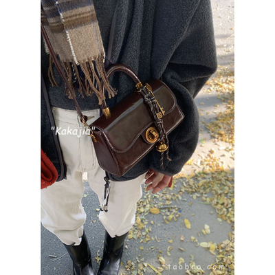 时尚经典简约便携小方包