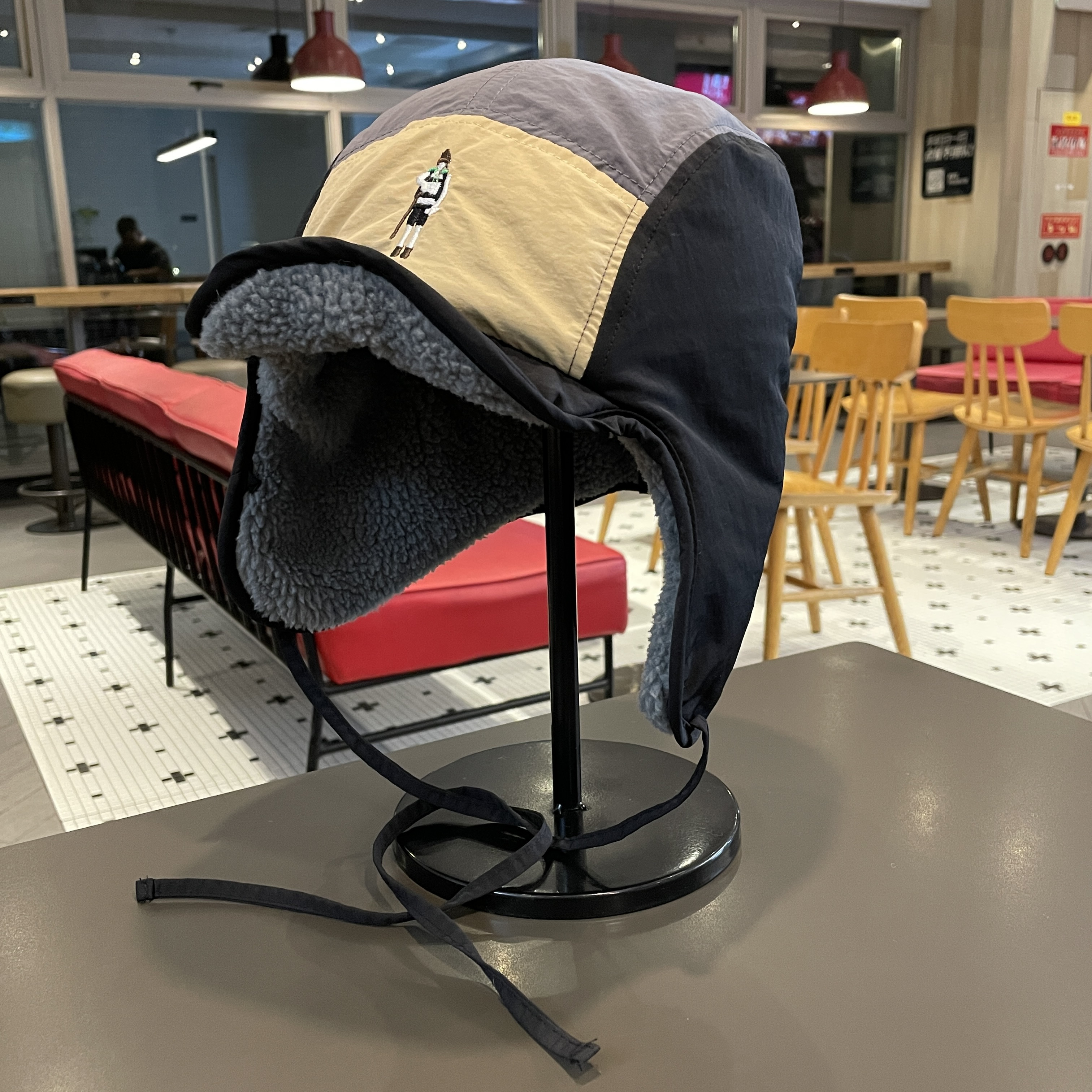 中大童复古拼色毛绒雷锋帽男女儿童冬季加绒保暖防寒鸭舌护耳帽冷,童装/婴儿装/亲子装,帽子,淘宝优惠券,粉丝福利购,淘宝优惠卷