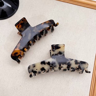 鲨鱼夹醋酸后脑勺发夹女2025新款 抓夹时尚 高级感冬季 辛芷蕾同款