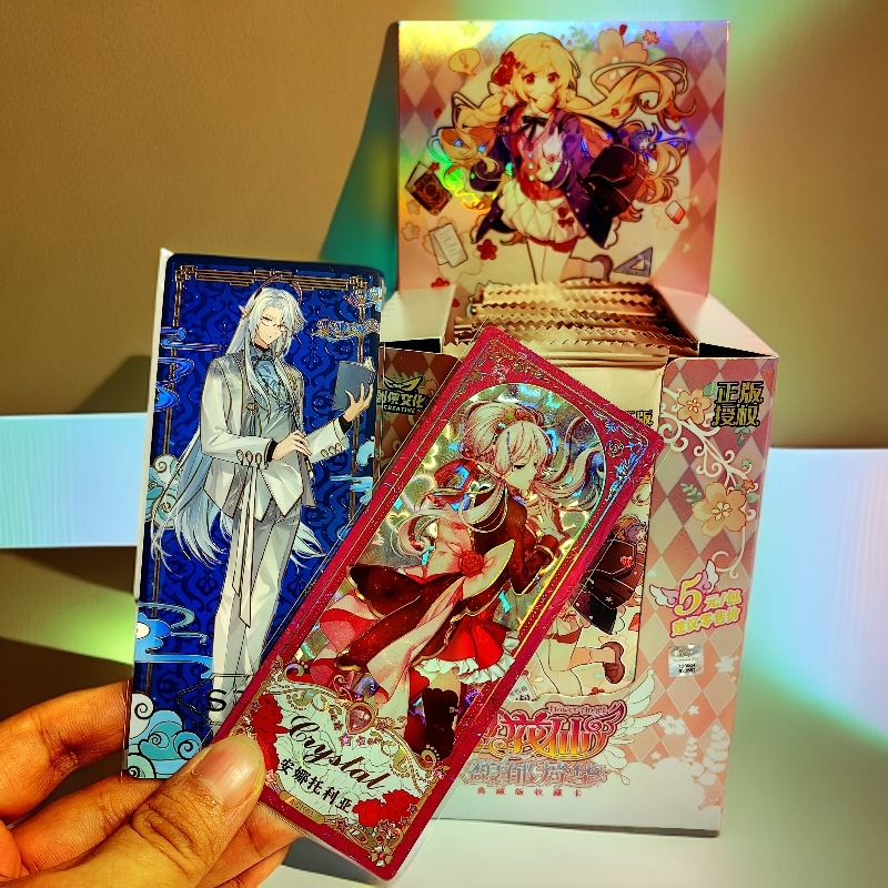 新品小花仙卡片馥郁芳华卡片长卡贴纸卡收藏卡牌限编晚宴开幕卡