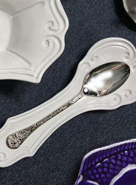 韩国直邮 VBC casa 意大利勺筷托盘 陶瓷西餐餐具托架刀叉盘子