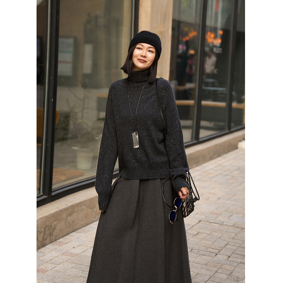 no退no换 原料980 点子纱 纯羊绒高领针织衫山羊绒套头毛衣打底衫,女装/女士精品,卫衣/绒衫,淘宝优惠券,粉丝福利购,淘宝优惠卷