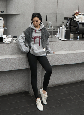 TOFOD 小温泉 祼感谁懂！加绒瑜伽裤 显瘦保暖外穿打底裤lulu裤