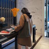 皮草大衣 LACON皮毛一体外套中长款 TOFOD baby小拉贡