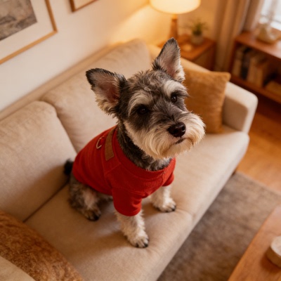 雪纳瑞专用狗衣服小型犬秋