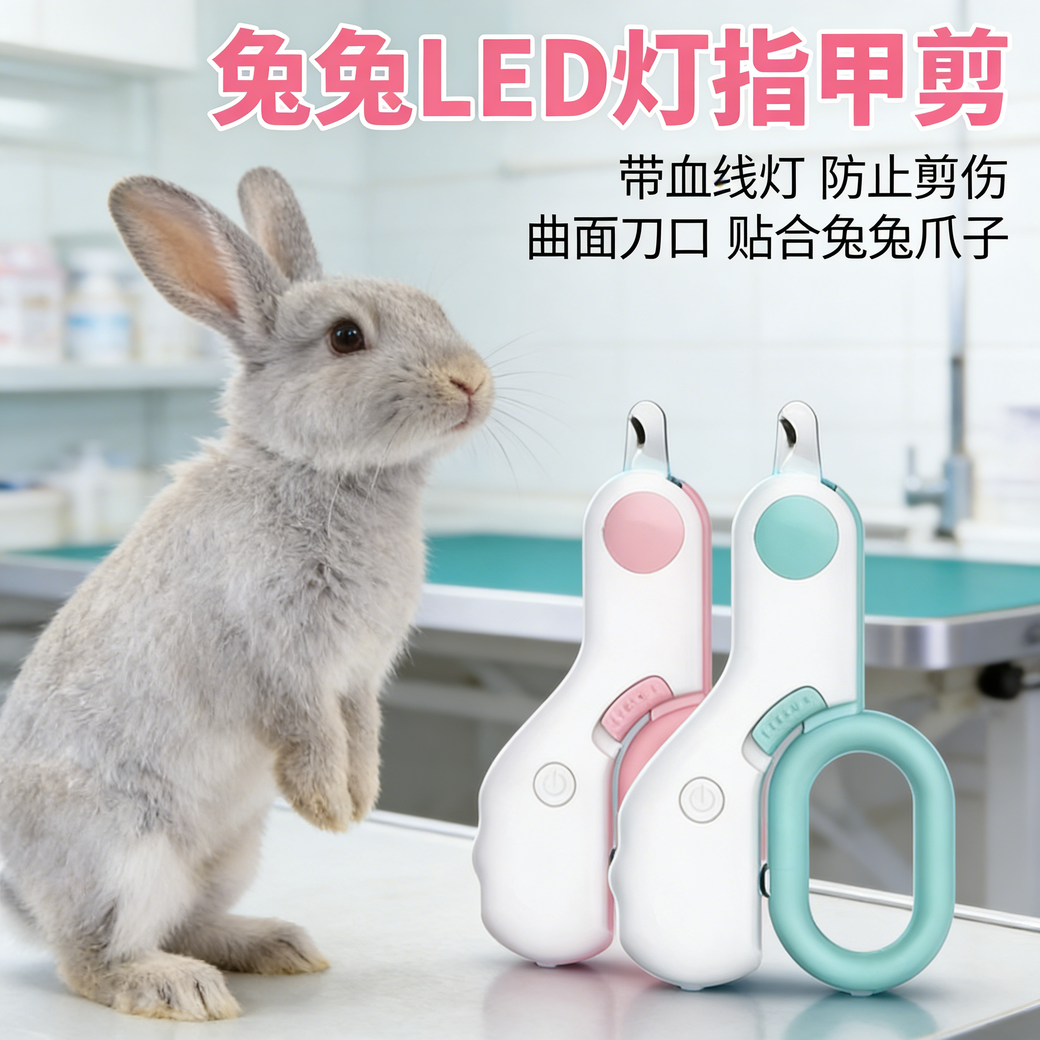 侏儒兔子专用指甲剪宠物刀
