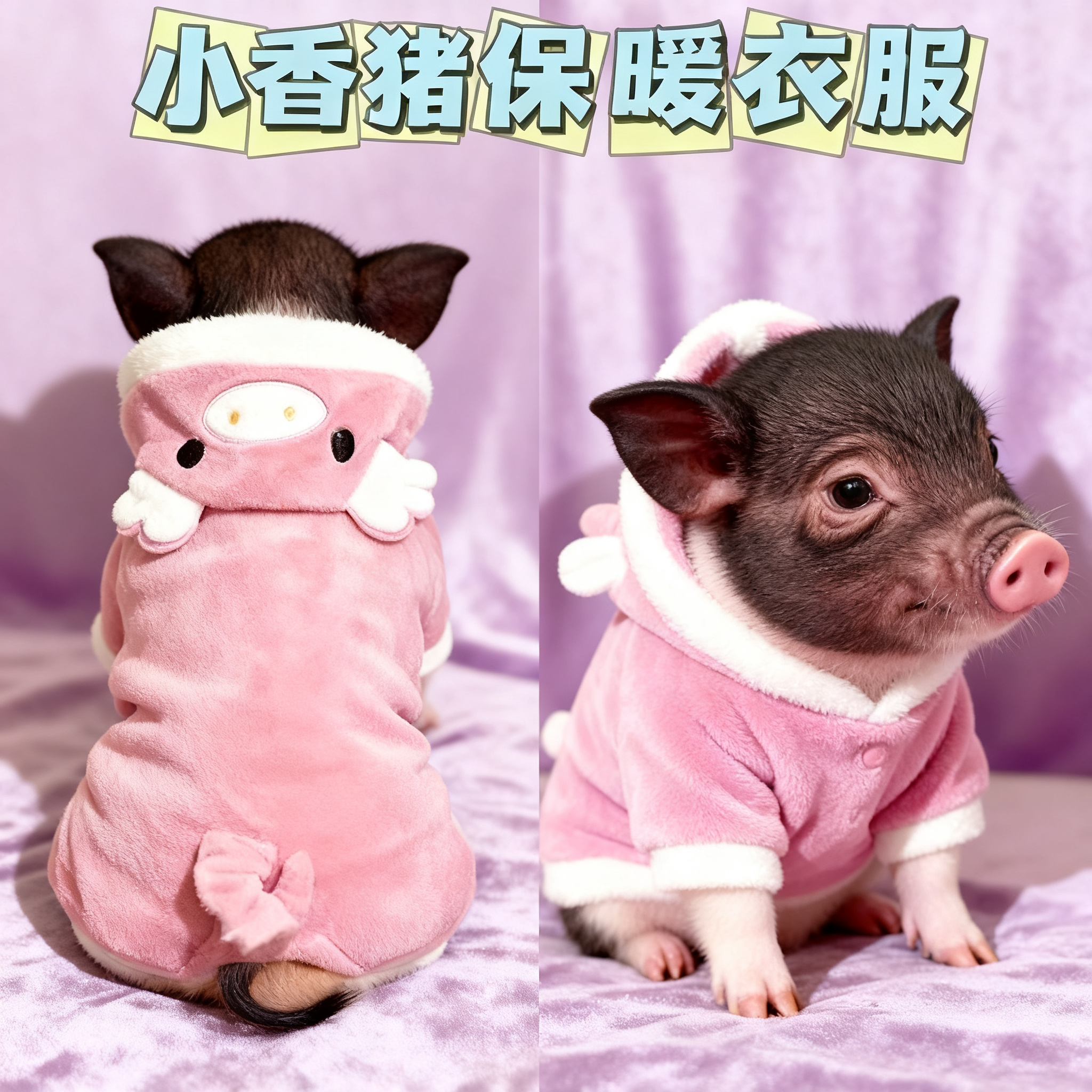 小香猪衣服保暖秋冬季专用宠物猪穿的衣服可爱泰国迷你猪生活用品,宠物/宠物食品及用品,狗宠物服装/雨衣,淘宝优惠券,粉丝福利购,淘宝优惠卷