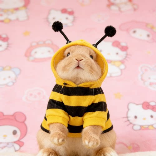 兔子衣服宠物龙猫仓鼠荷兰