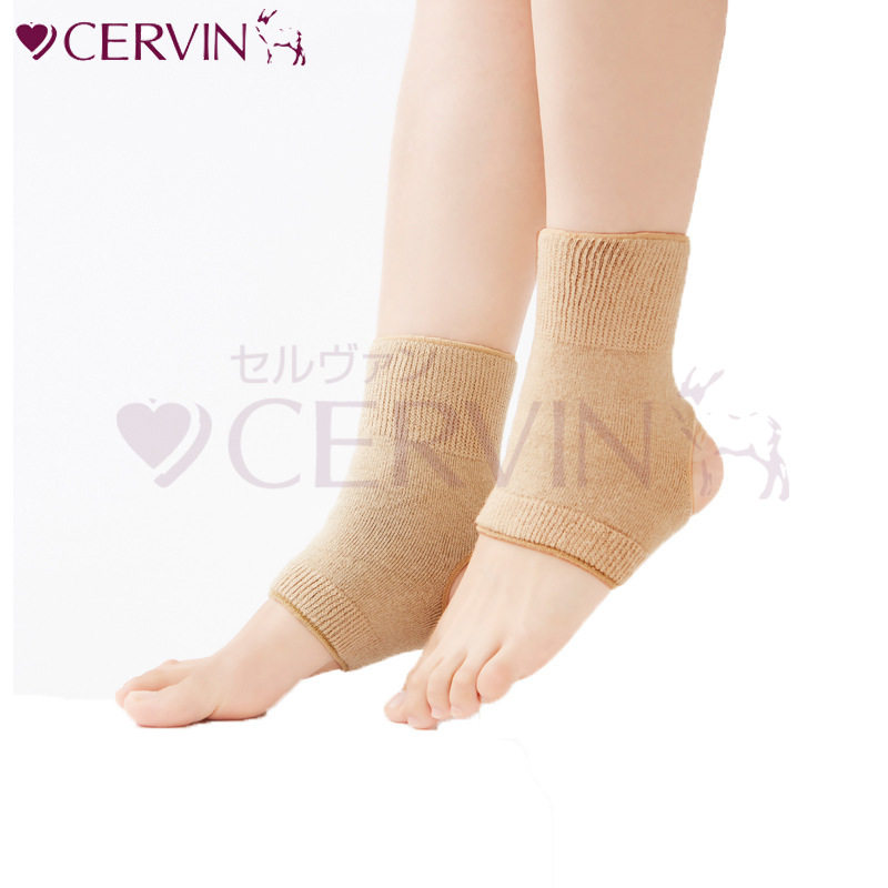 CERVIN日本原装进口里起毛陶瓷纤维保暖护脚裸 脚部舒适男女兼用