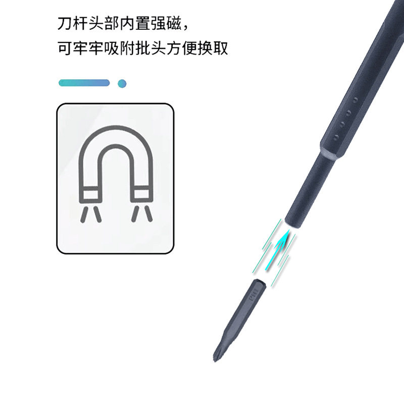 跨境热销52合一手机电讯维修螺丝批工具铬钒钢精密带磁螺丝刀套装