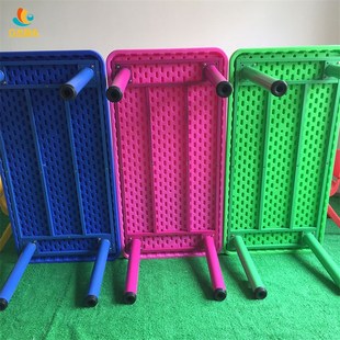 幼儿园桌儿童学习课桌椅六人人桌长方桌吃饭桌宝宝游戏桌