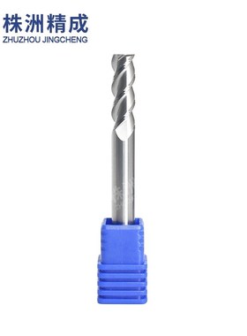 株钻整体硬质合金ZCCC.CT 铝用钨钢铣刀 三刃平头直柄立铣