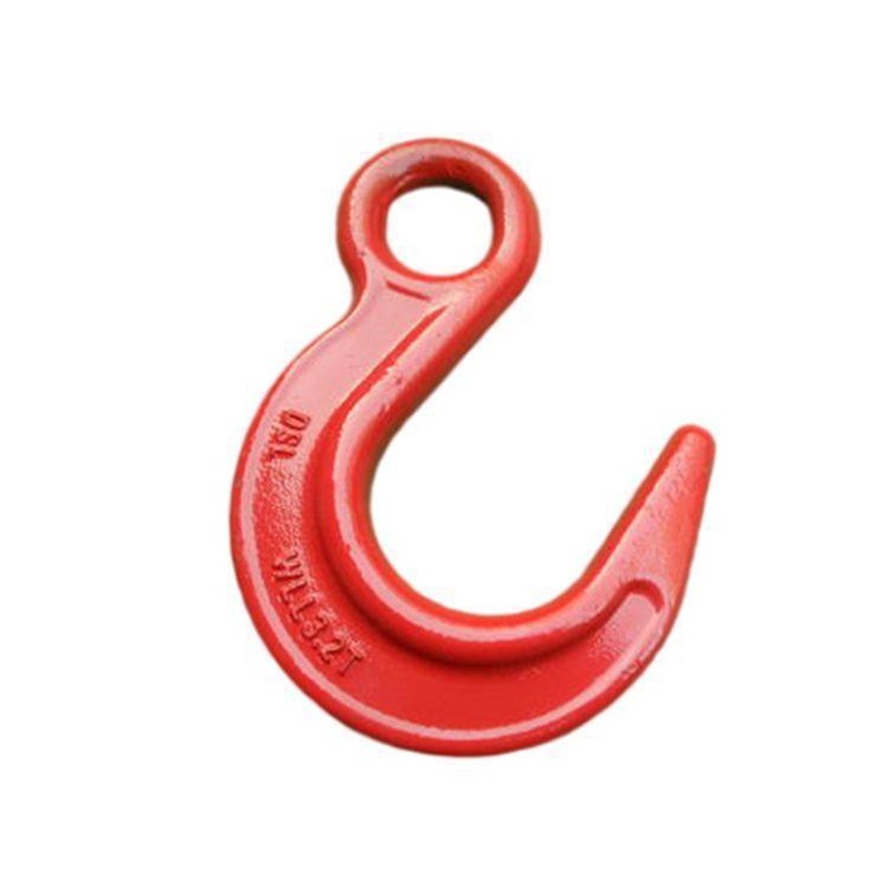 高强度吊钩环眼型吊钩大开口钩羊角钩2T3T起 重吊钩