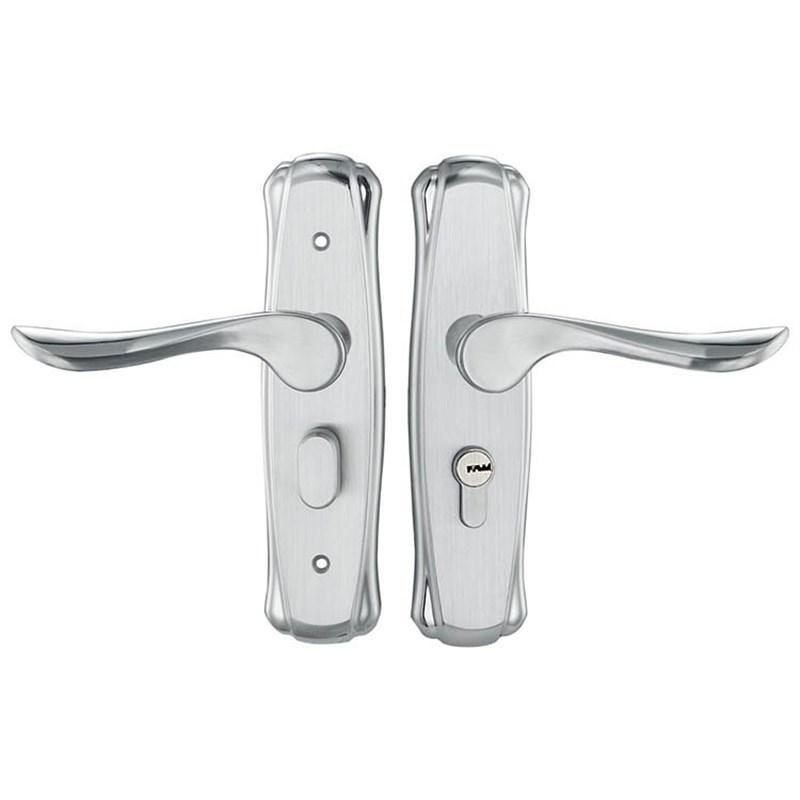 高端304不锈钢 T50单舌静音防撬 卫生间插芯执手门锁