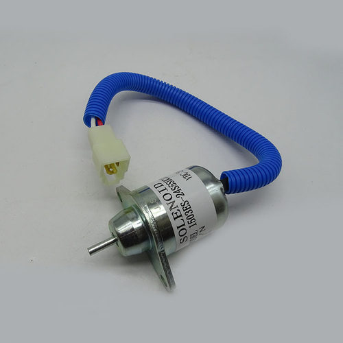 洋马熄火开关 1503ES-24S5SUC12S 24V 挖机配件洋马熄火电磁阀