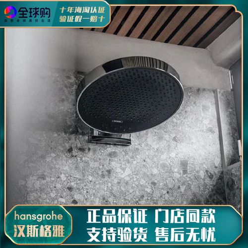 汉斯格雅境雨恒温暗装淋浴花洒