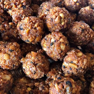 湖北随州特产婆豇豆元子婆缸豆丸子煮火锅圆子冷冻包邮