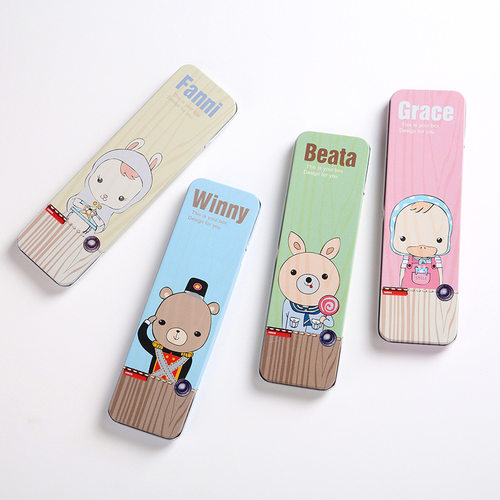 铅笔文具盒男孩女孩多功能单层可爱卡通超萌小学生一年级儿童