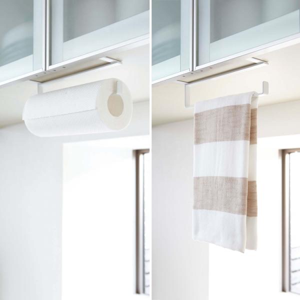 YAMAZAKI橱柜下毛巾架