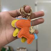 礼品 创意促销 马年爆款 马上有钱锌合金钥匙扣挂件箱包挂饰个性