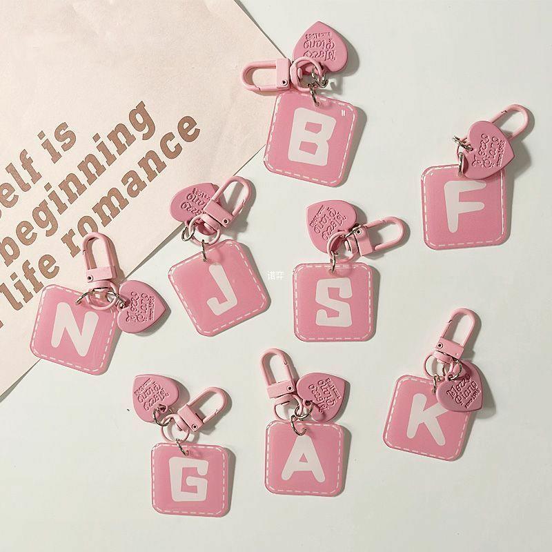 小众钥匙扣创意字母手机挂件网红原创防掉挂链挂饰包包挂扣个性