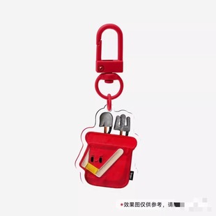 新品爆款十个勤天周边可爱亚克力钥匙扣书包挂件diy饰品包包挂饰