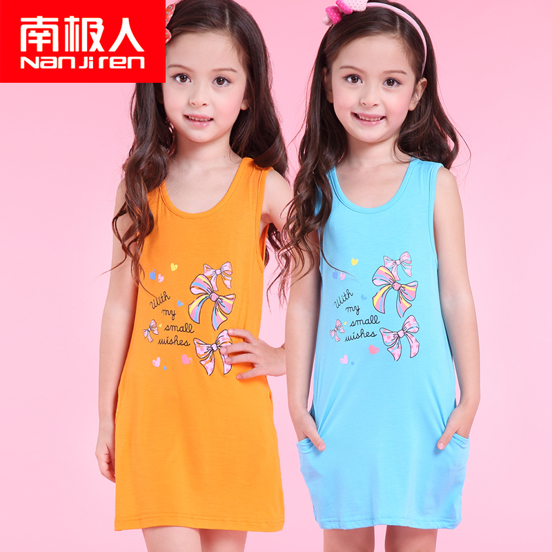 5夏装7女童背心连衣裙6儿童吊带裙子8-10岁宝