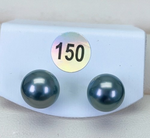 9mm海水大溪地黑珍珠孔雀绿秒原色