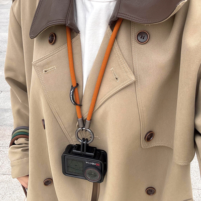 大疆action5pro配件挂绳运动相机配件防丢快拆胸带安全挂颈脖挂