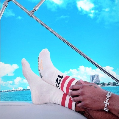 RRR123高街潮情侣简单中筒