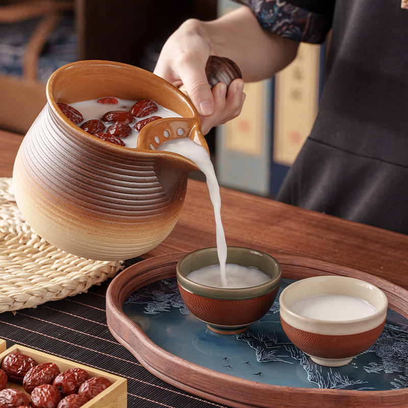 可干烧带盖煮奶茶罐罐壶煮茶壶家用陶壶煮花茶果茶养生茶烤奶罐壶