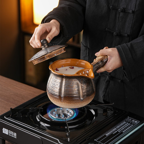 明火围炉煮茶陶壶套装大容量