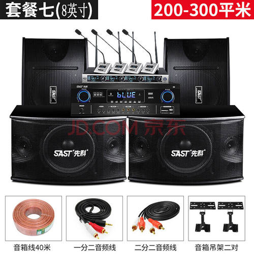 先科（SAST）会议室音响套装家庭影院音响ktv家用点歌机套装蓝牙