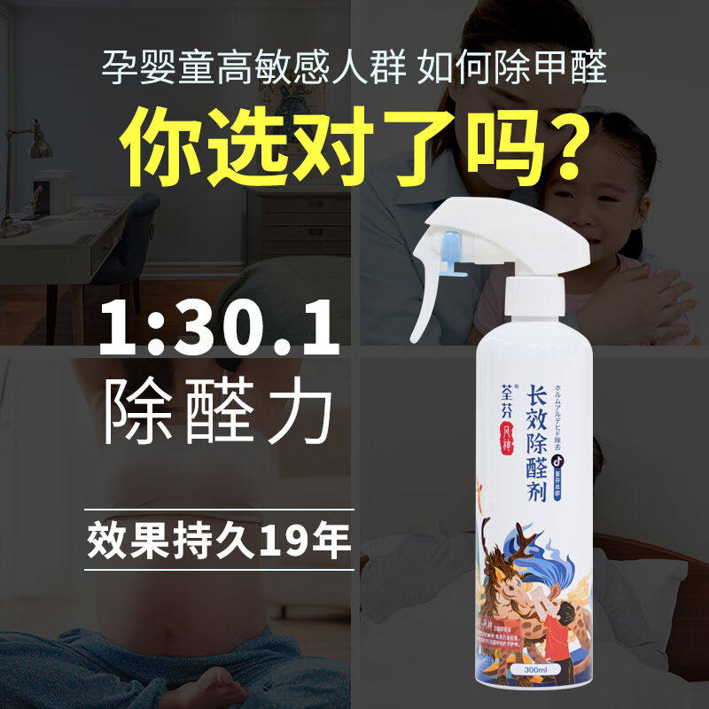 荃芬强力型甲醛清除剂新房装修家用甲醛净化雾喷剂母婴可用室内车