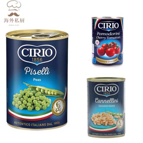 canned white beans意大利进口 Green peas青豆罐头 西餐沙拉配料