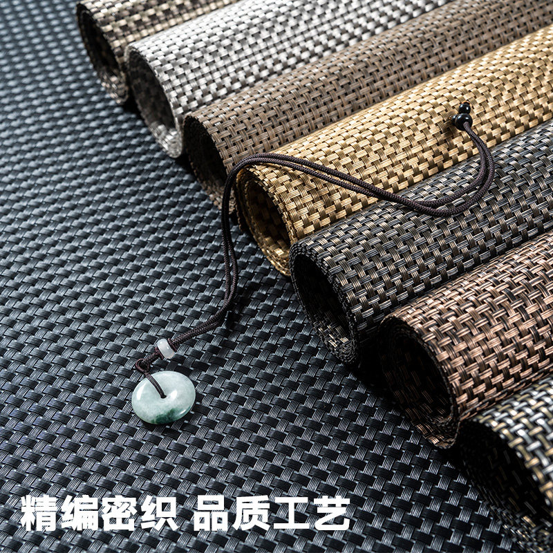 定制餐垫大尺寸桌布订做直播背景材料墙纸硬包茶席鞋柜飘窗电视柜