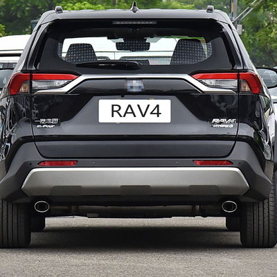 21-24款RAV4荣放车标 HYBRID后尾箱混合动力E-Four改装黑武士车标