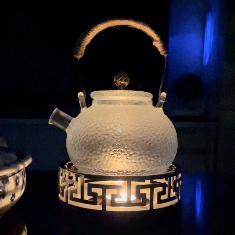 欧顶温茶座炉恒温加热暖茶座