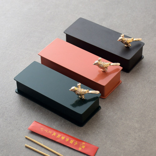 牙签盒喜鹊摆件酒店餐厅饰品