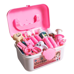 儿童过家家小医生玩具套装男女孩3听诊器护士打针宝宝医疗箱6工具