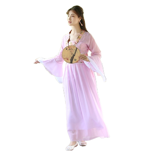 古装仙女服汉唐宫女公主贵妃服装清新淡雅汉服襦裙七夕仙女演出服