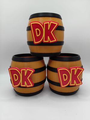 大金刚酒桶笔筒DonkeyKong任天堂