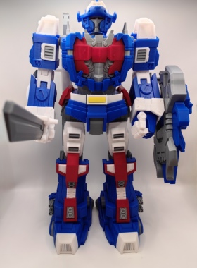 电磁战队 太空超级佐德 Spase Defender  手办 可动机器人 玩具