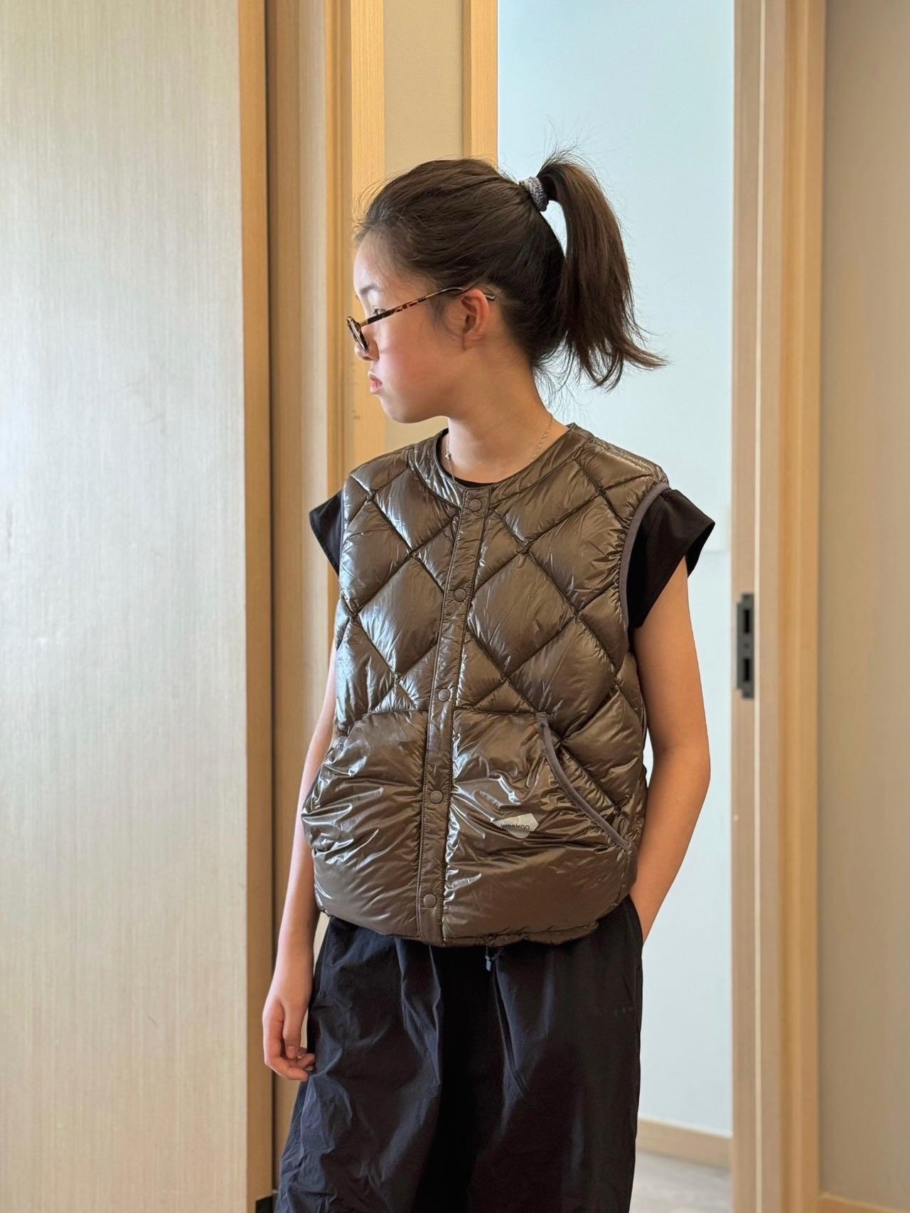 weekgo户外机能轻量儿童亲子羽绒马甲把“安心”穿在身上