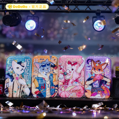 神探迈克狐徽章星动系列任选|多多罗官方吧唧|购物车满29元包邮