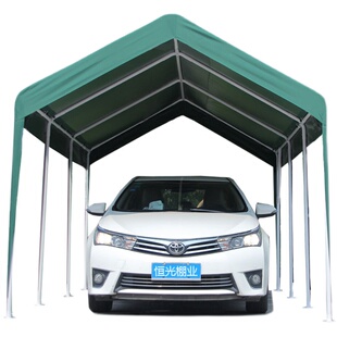 车棚停车棚家用汽车遮阳篷户外抗风防雨简易车库移动雨棚摆摊帐i.